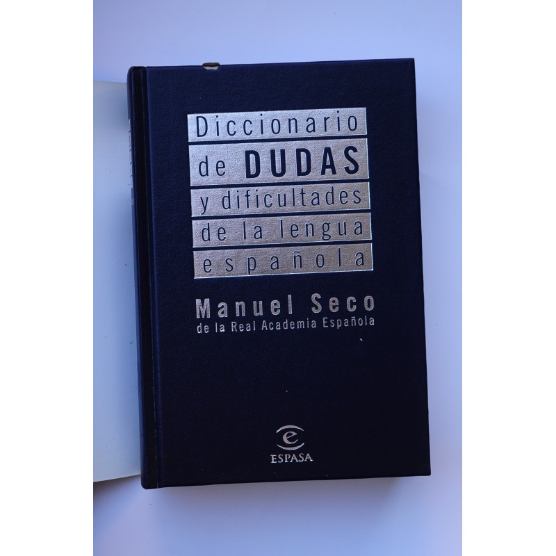 Diccionario de dudas y dificultades de la...