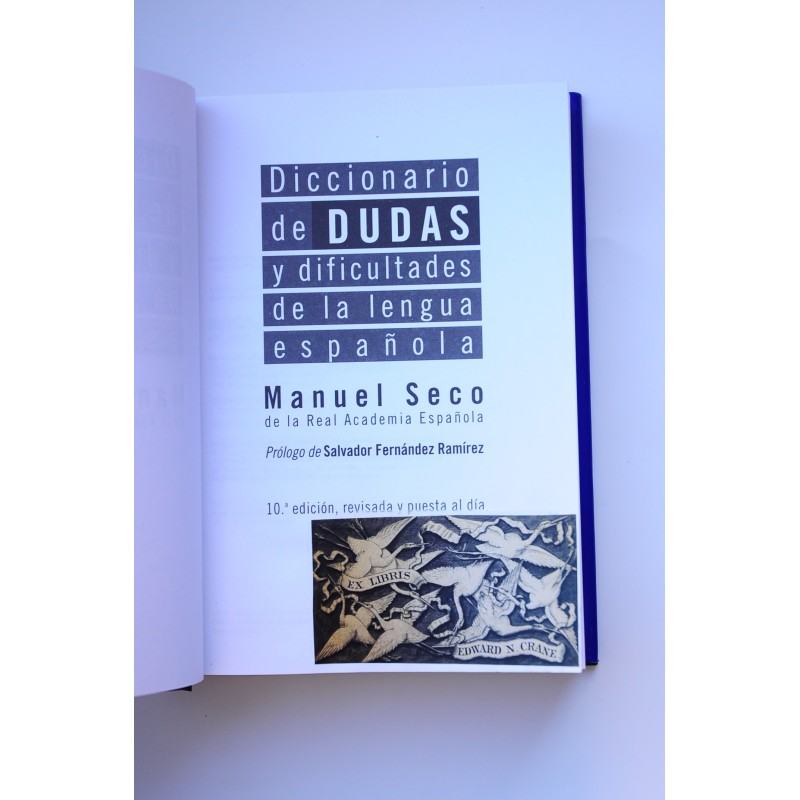 Diccionario De Dudas Y Dificultades De La Lengua Española - Solar Del Bruto