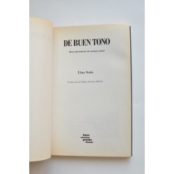De buen tono. Breve diccionario de cortesía actual 2