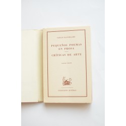 Pequeños poemas en prosa - Críticas de arte 2