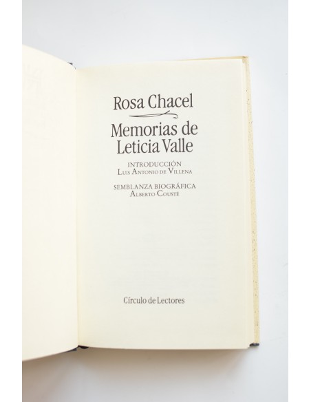 Memorias de Leticia Valle