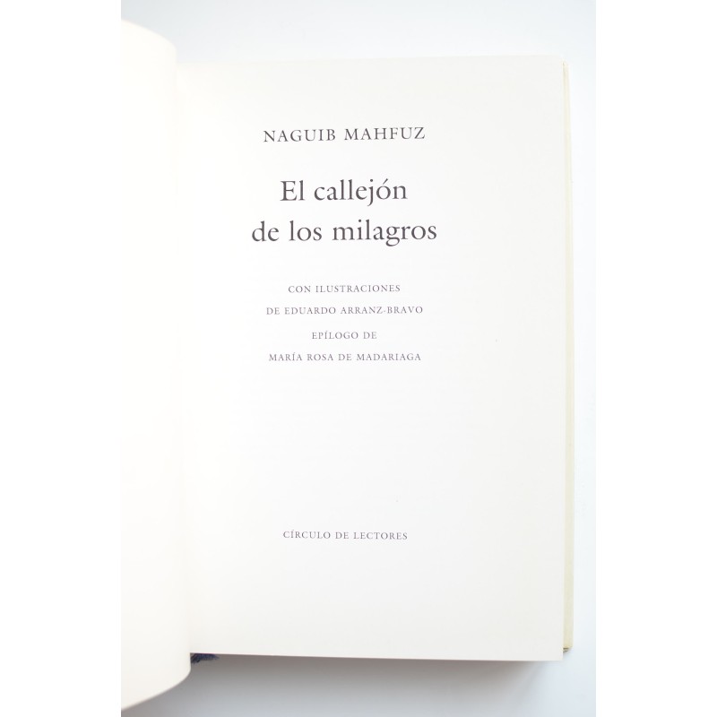 El callejón de los milagros