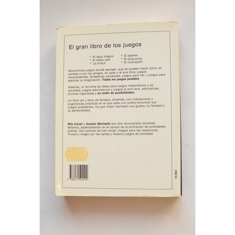 El gran libro de los juegos