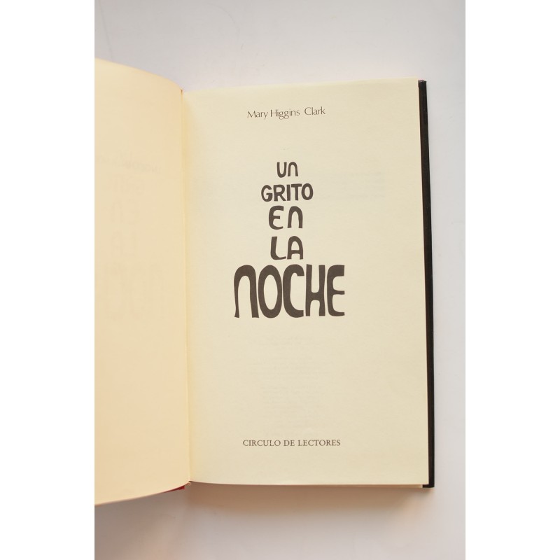Un grito en la noche