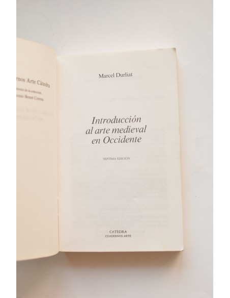 Introducción al arte medieval en occidente
