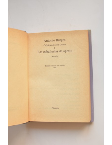 Las cabañuelas de agosto