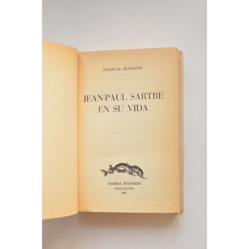 Jean Paul Sartre en su vida