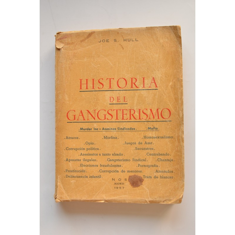 Historia del gangsterismo