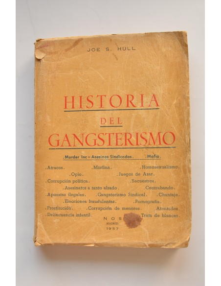 Historia del gangsterismo
