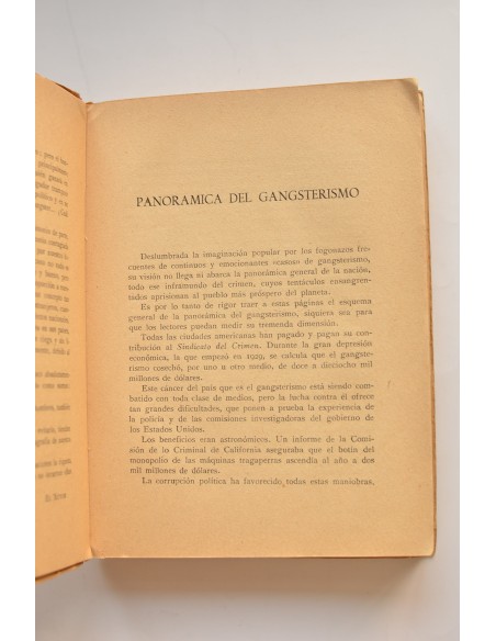 Historia del gangsterismo