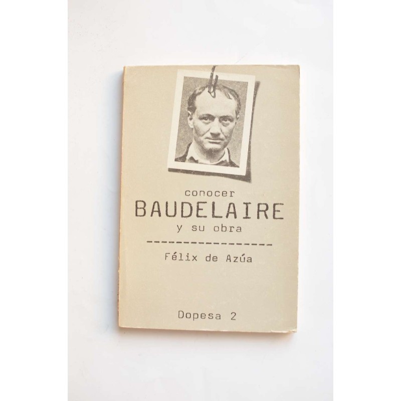 Conocer Baudelaire y su obra