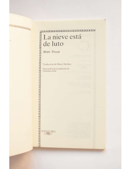 La nieve está de luto
