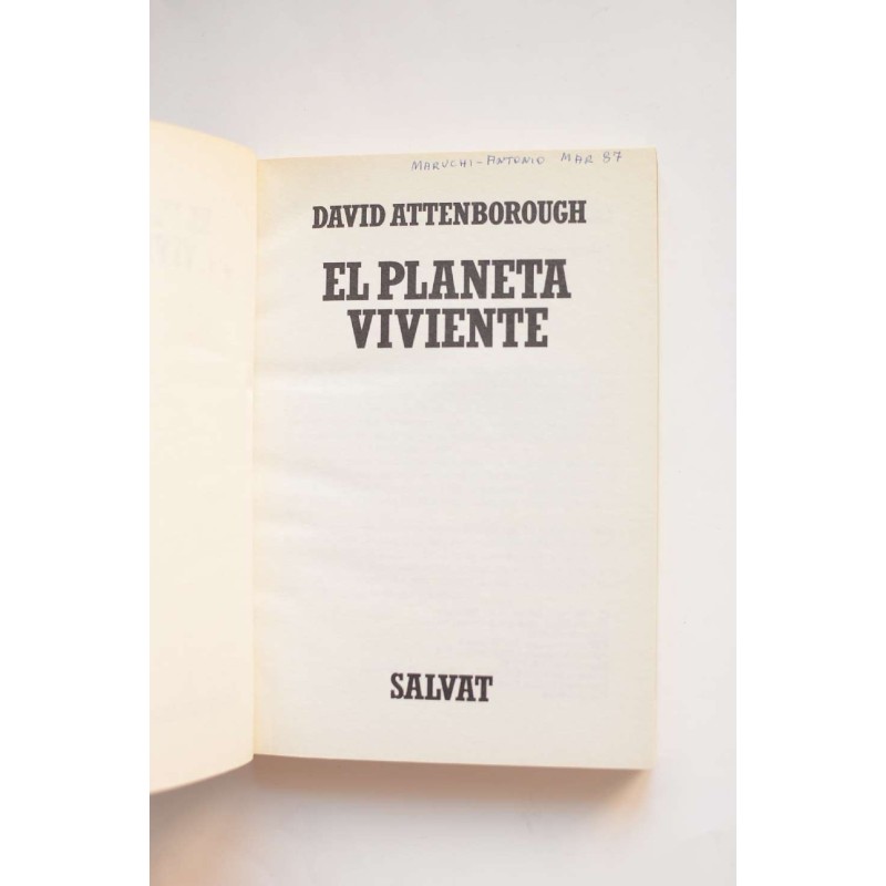 El planeta viviente