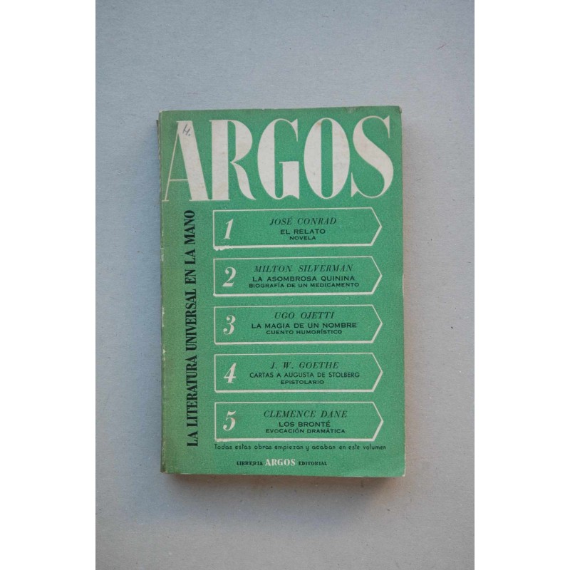 ARGOS: la literatura universal en la mano. -- Nº 4