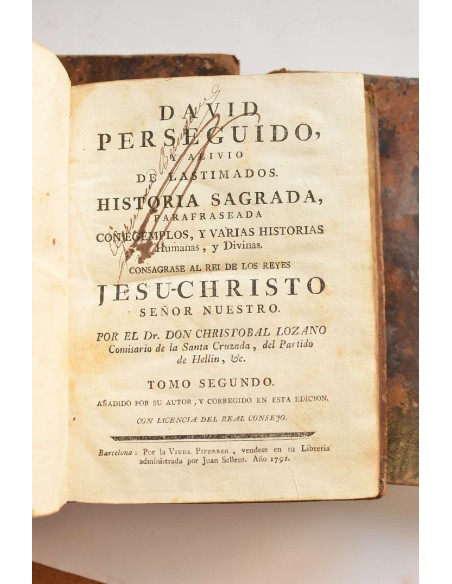 David perseguido y alivio de lastimados