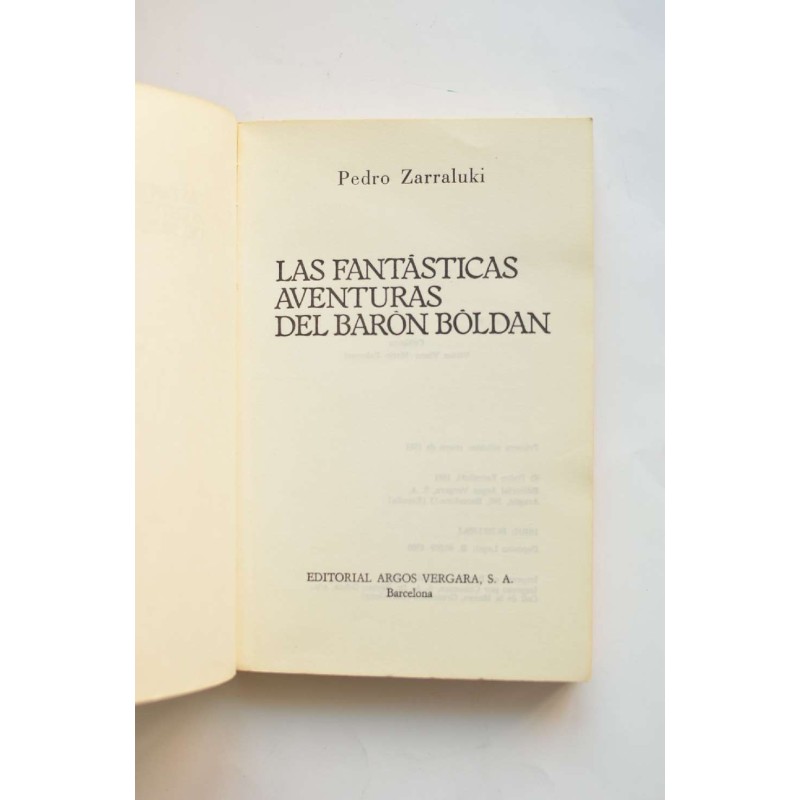 Las fantásticas aventuras del Barón Bóldan