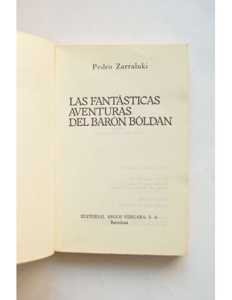 Las fantásticas aventuras del Barón Bóldan