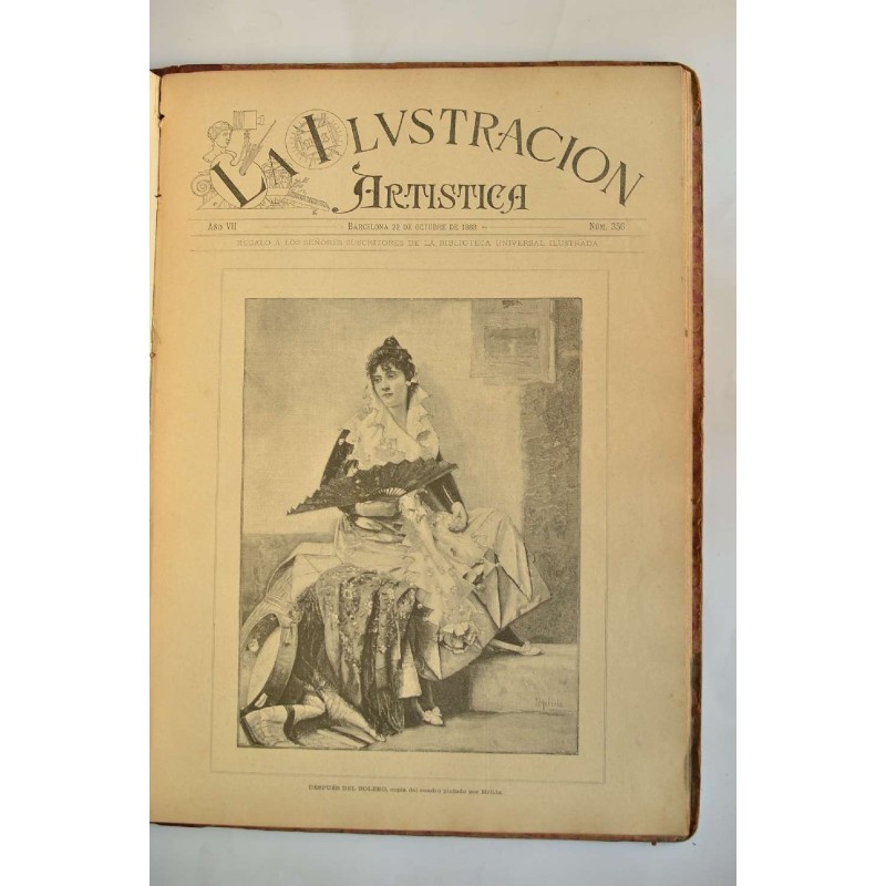 Ilustración artística. Periódico semanal de...