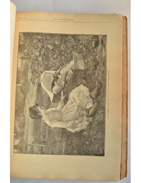 Ilustración artística. Periódico semanal de literatura, artes y ciencias. Del nº  336, enero 1889 al nº 443 junio 1890