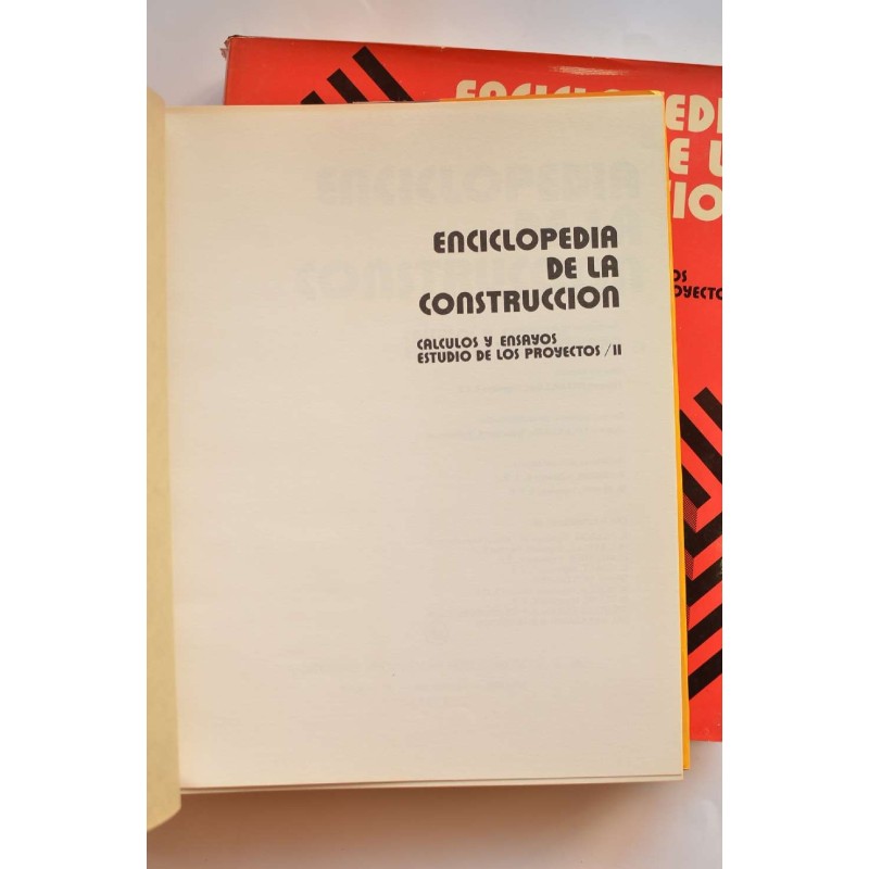 Enciclopedia de la construcción. Cálculo,...