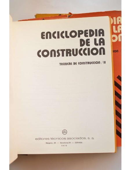 Enciclopedia de la construcción. Técnicas de construcción