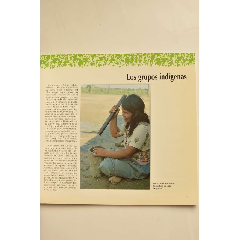 El Chaco, su gente y las plantas