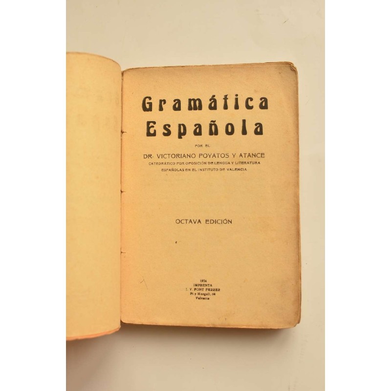 Gramática española