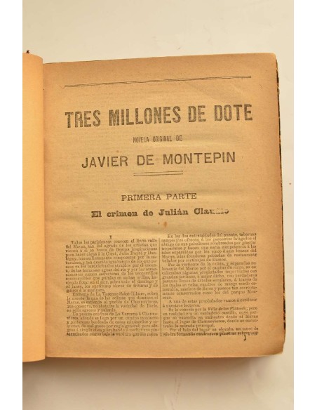 Tres millones de dote - La dama de las esmeraldas - La madre adoptiva