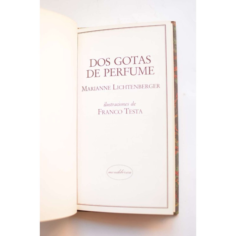 Dos gotas de perfume