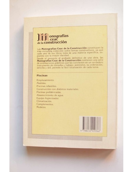 Piscinas. Proyectos y construcción
