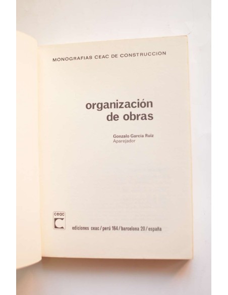 Organización de obras