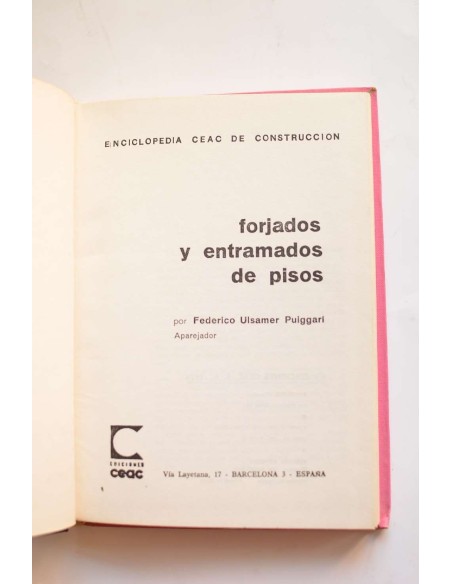 Forjados y entramados de pisos