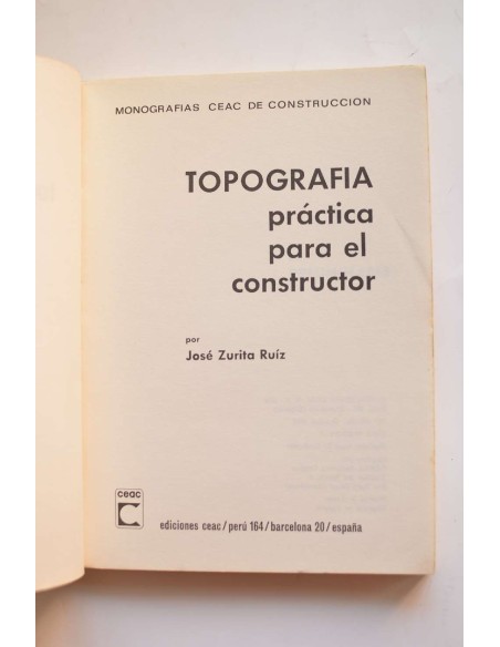 Topografía práctica para el constructor