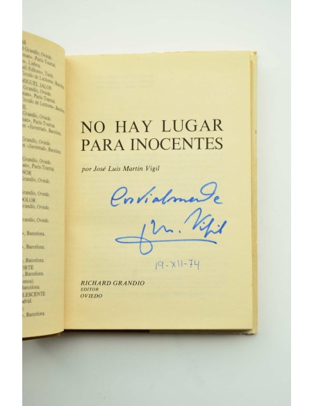 No hay lugar para inocentes
