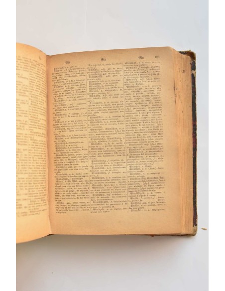 Neues  spanisch - deutsches und deutsch - spanisches wörterbuch