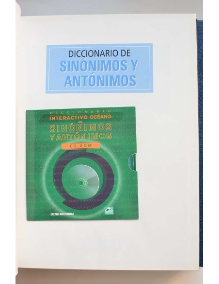 Diccionario de sinónimos y antónimos