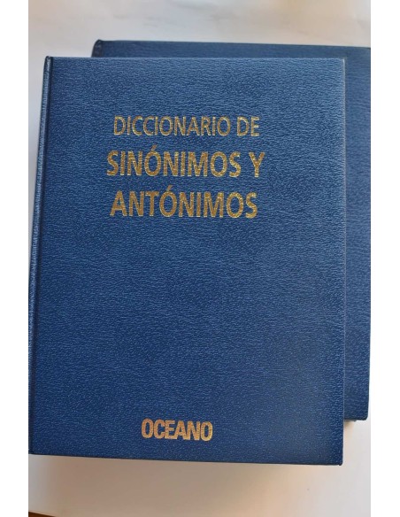 Diccionario de sinónimos y antónimos