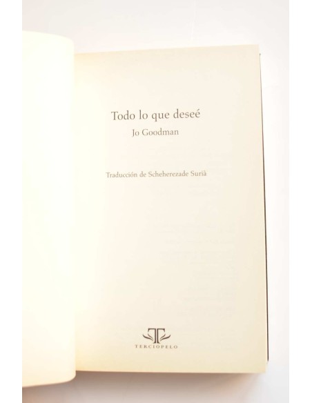 Todo lo que deseé