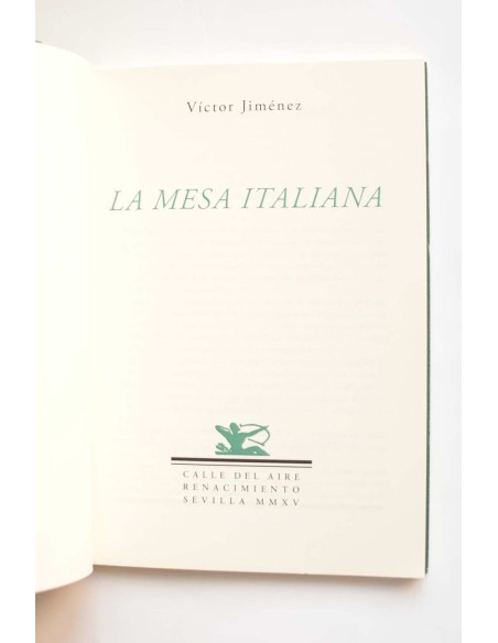 La mesa italiana