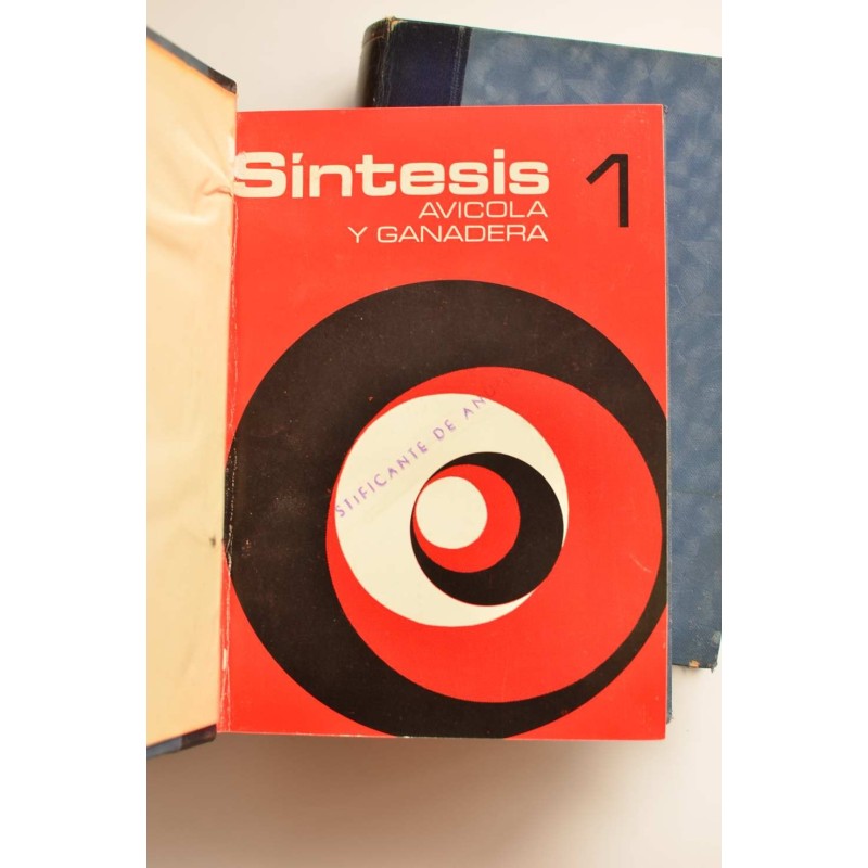 Síntesis avícola y ganadera . Año 1967 completo