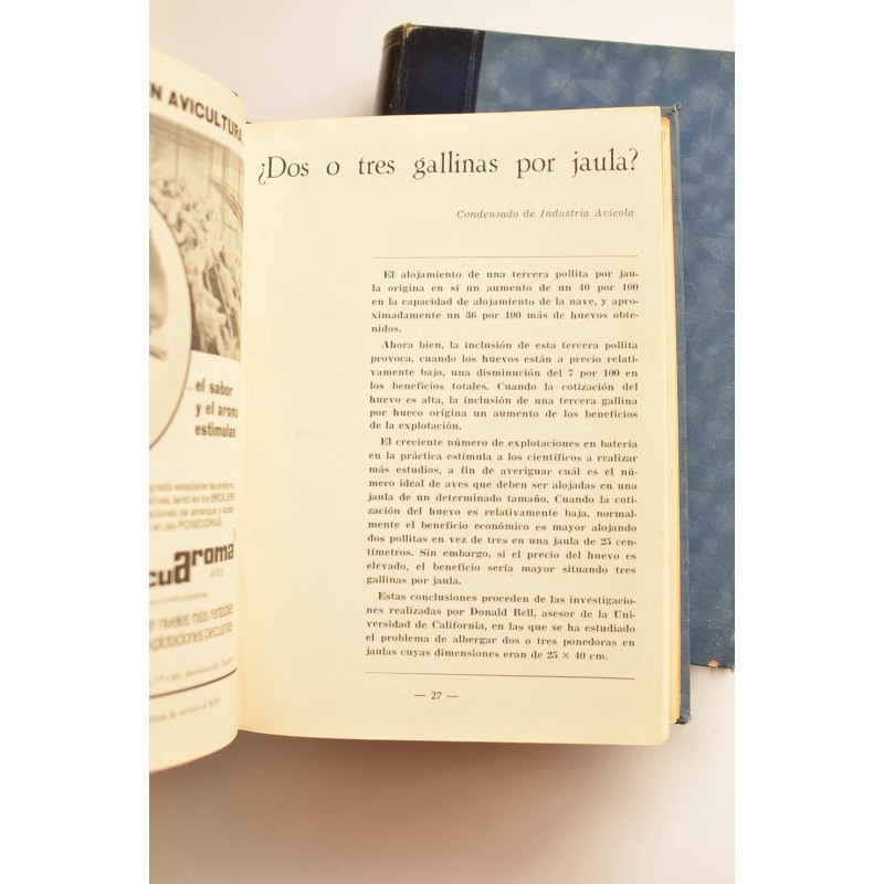 Síntesis avícola y ganadera . Año 1967 completo