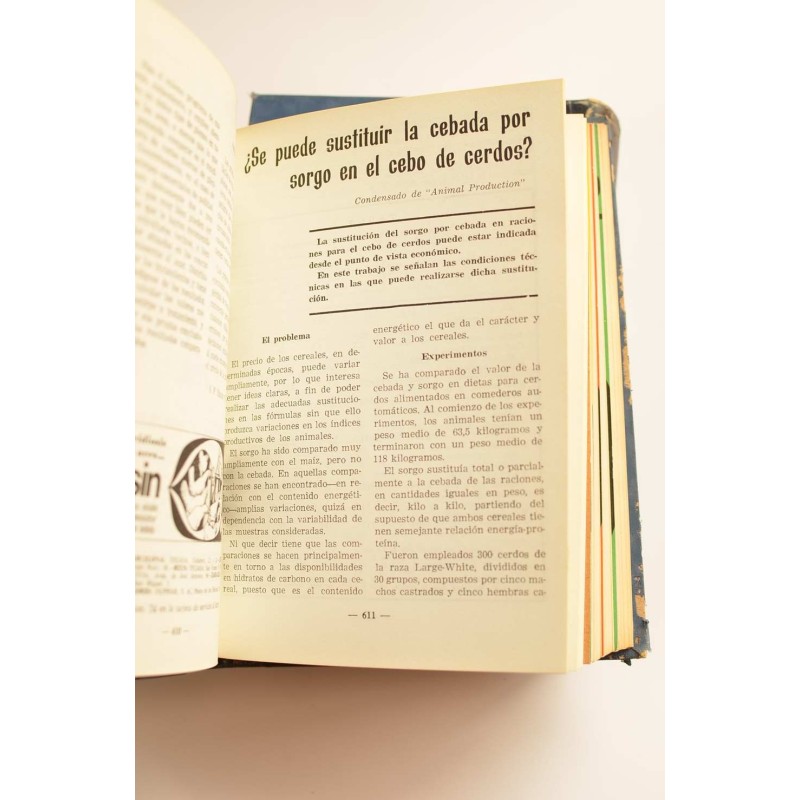 Síntesis avícola y ganadera . Año 1967 completo