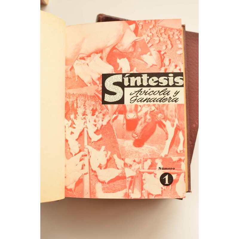 Síntesis avícola y ganadera. Año 1966 completo