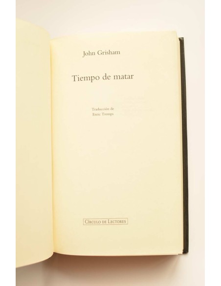 Tiempo de matar