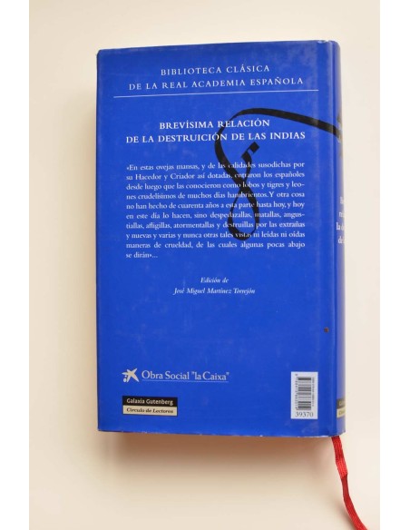 Brevísima relación de la destruición de la Indias