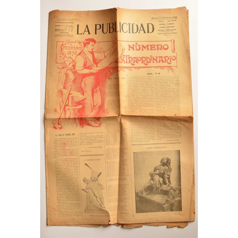 La Publicidad. Año XXVI, nº 8789, 1 febrero 1903