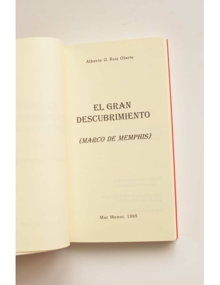 El gran descubrimiento (Marco de Menphis)