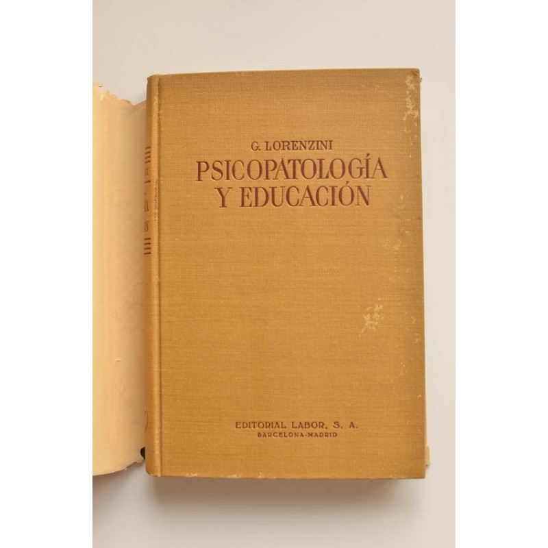 Psicopatología y educación