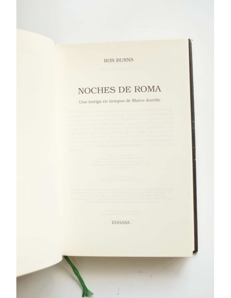 Noches de Roma : una intriga en tiempos de Marco Aurelio