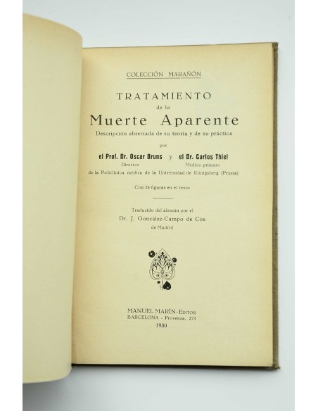 Tratamiento de la muerte aparente